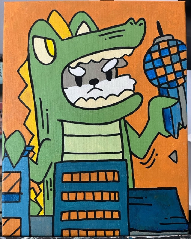 Custom Acrylic Pet Portrait